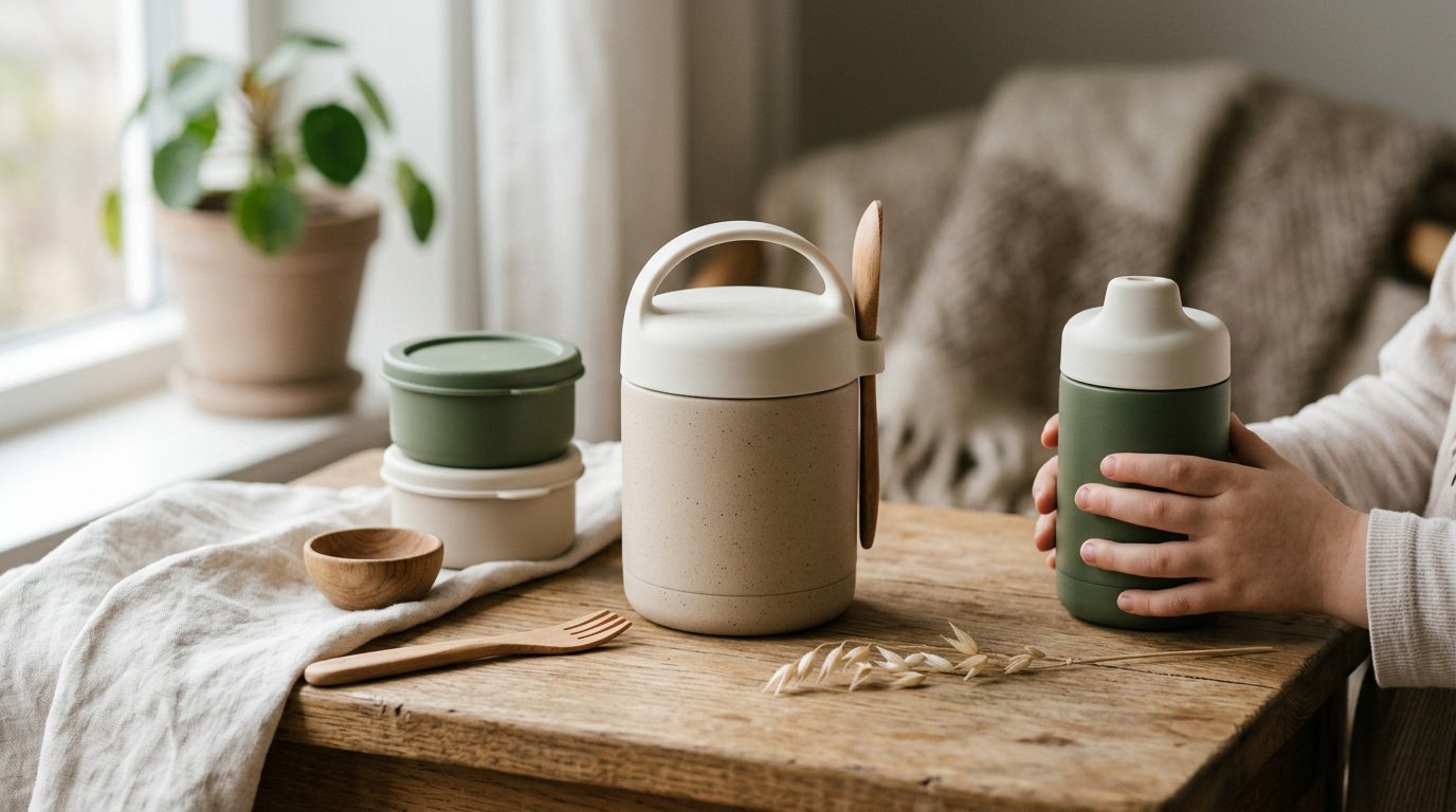 Artikel: Warm eten en drinken voor kinderen: waarom plastic en hitte een ongelukkige combinatie is