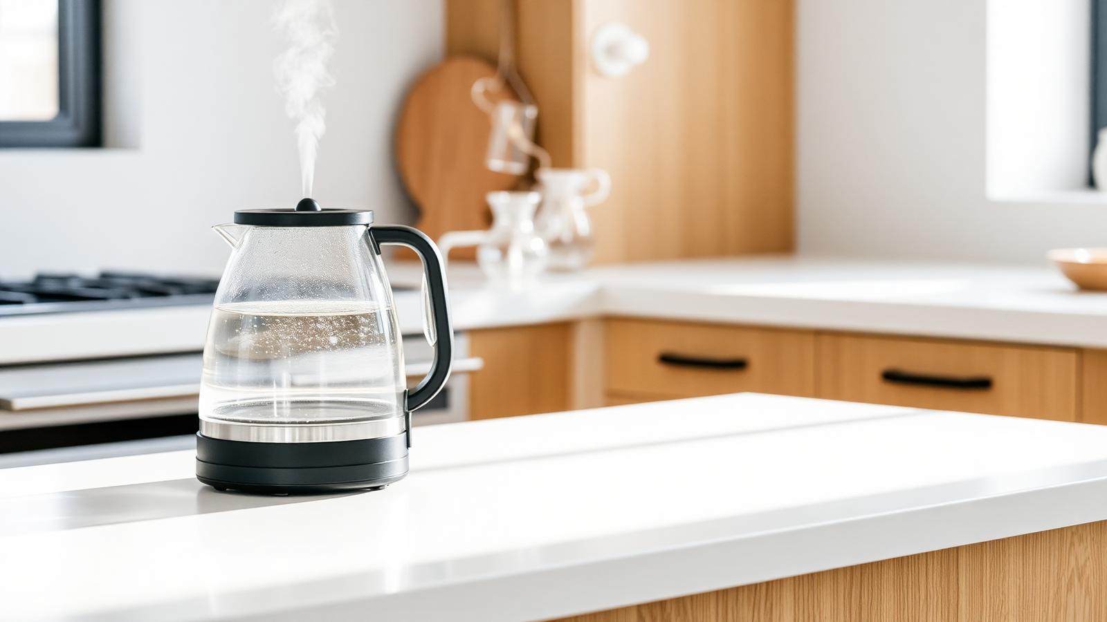 Artikel: Waterkoker zonder plastic: glas of RVS kiezen