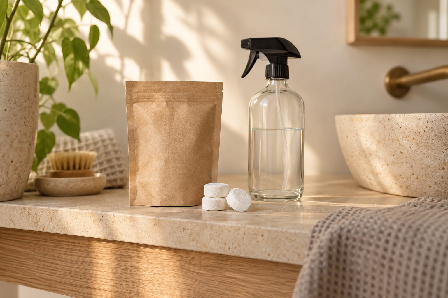 Allesreiniger-tabletten (navulling): plastic-vrij alternatief in Schoonmaak huishouden