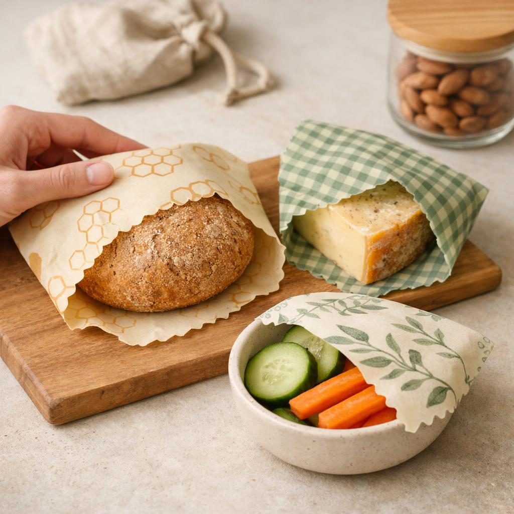 Bijenwas wraps: plastic-vrij alternatief in Bewaren