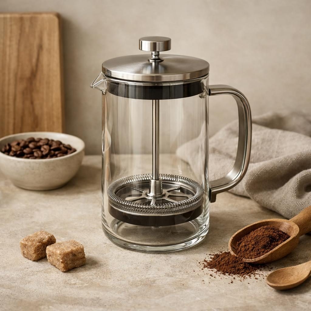 Glazen cafetiere zonder kunststof binnenwerk: plastic-vrij alternatief in Koffie & thee