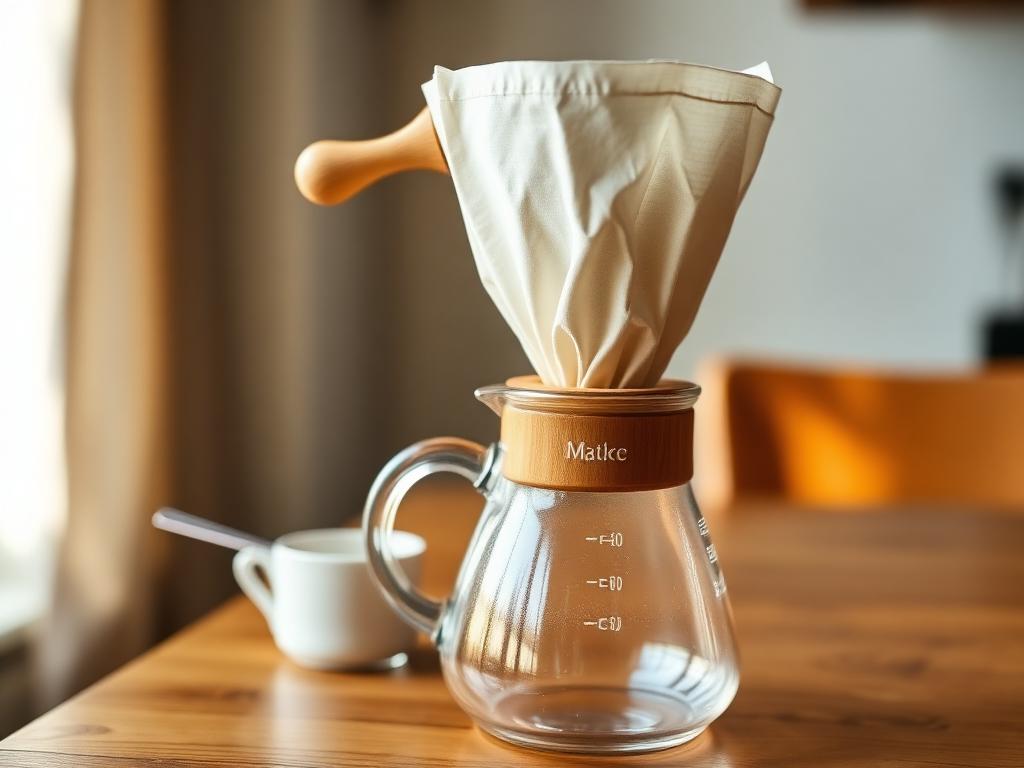 Stoffen koffiefilter (katoen): plastic-vrij alternatief in Koffie & thee
