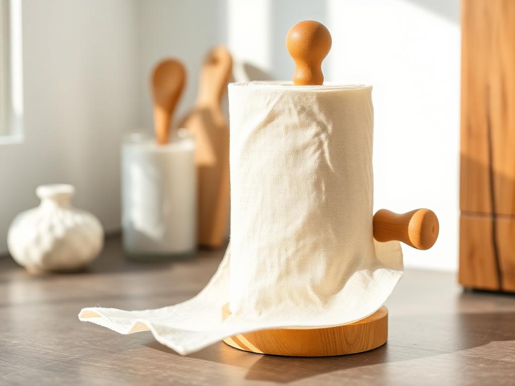 Wasbare keukenrol: plastic-vrij alternatief in Schoonmaakdoeken